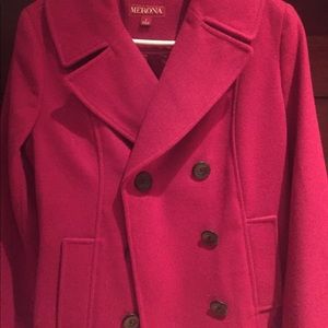 Cranberry Peacoat